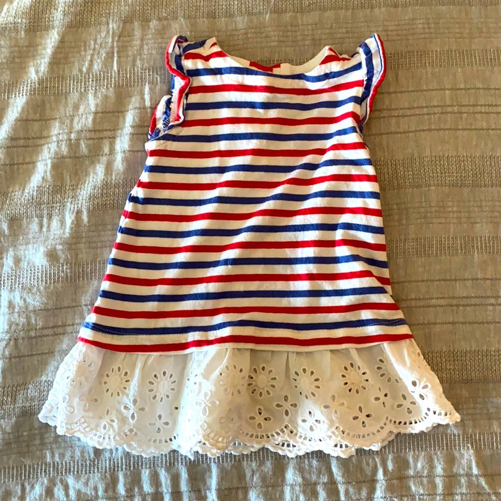 Baby Gap Red, white, and blue dress